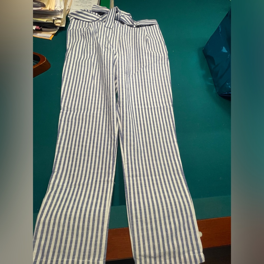 Pinstripe Fashion Pants